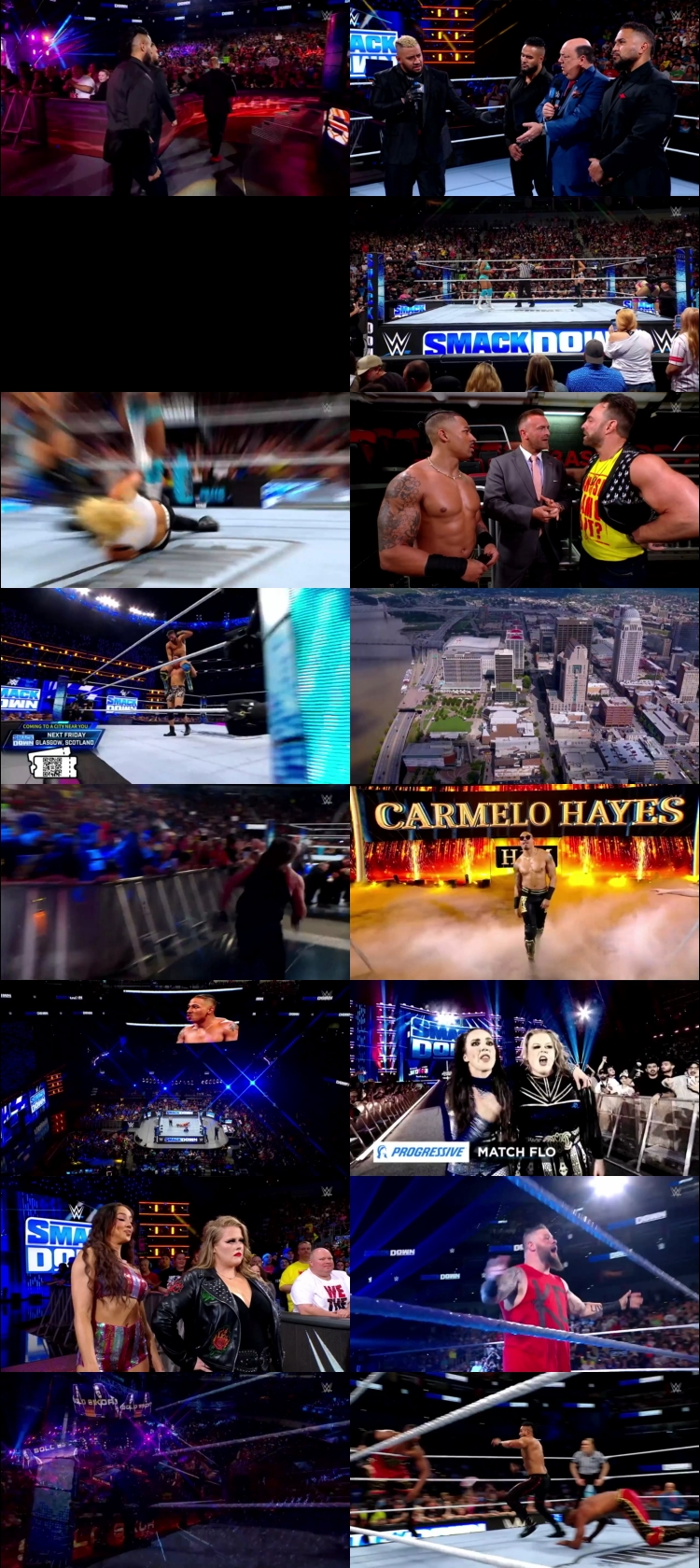 WWE Friday Night Smackdown 26th April 2024 720p 350MB WEBRip 480p