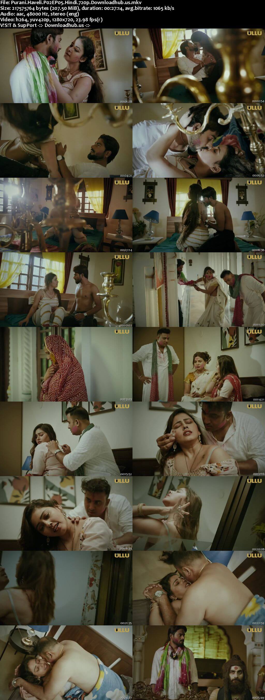 Purani Haveli 2024 Hindi Part 02 ULLU WEB Series 720p HDRip x264