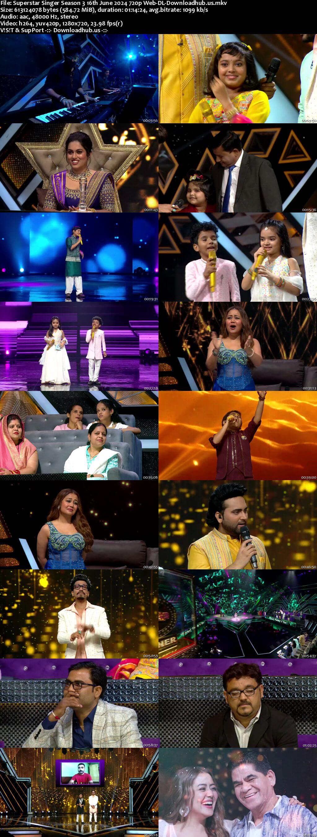 Superstar Singer Season 3 16 June 2024 Episode 28 Web-DL 720p 480p