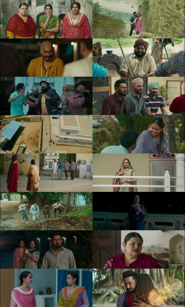 Jatt Nuu Chudail Takri 2024 Punjabi Movie 1080p 720p 480p HDRip ESubs HEVC