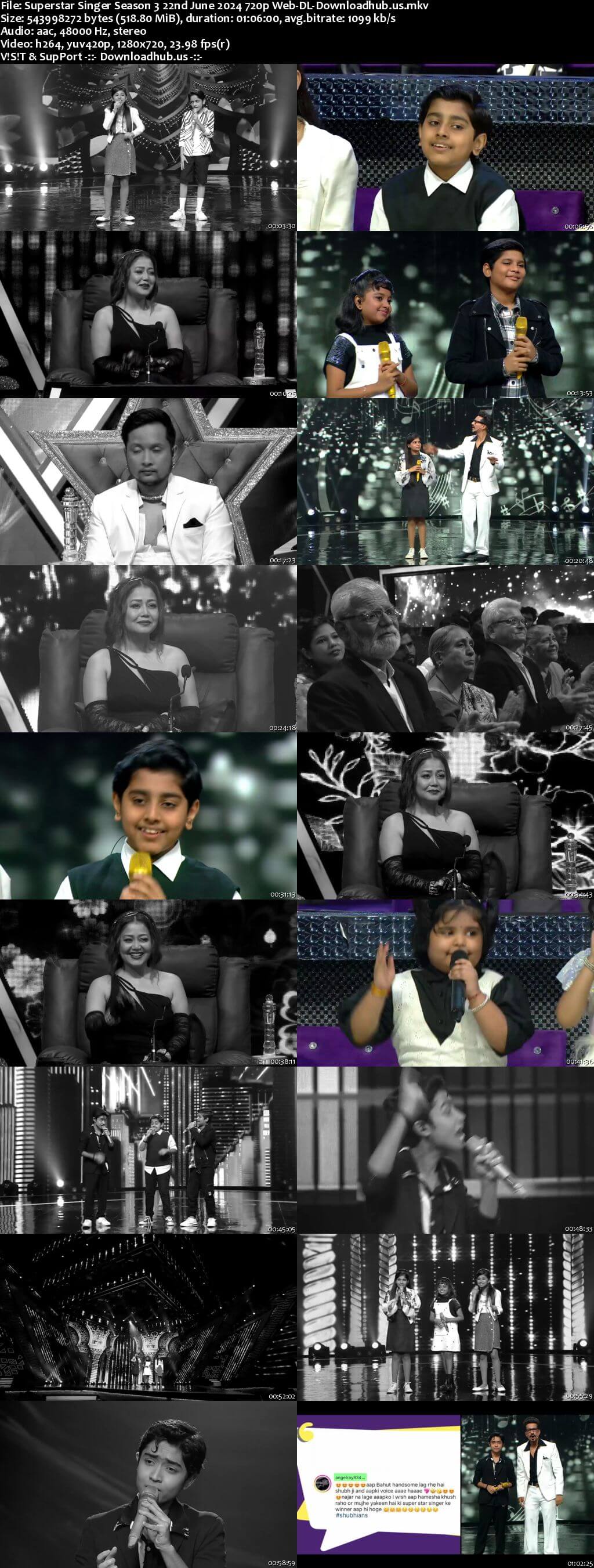 Superstar Singer Season 3 22 June 2024 Episode 29 Web-DL 720p 480p