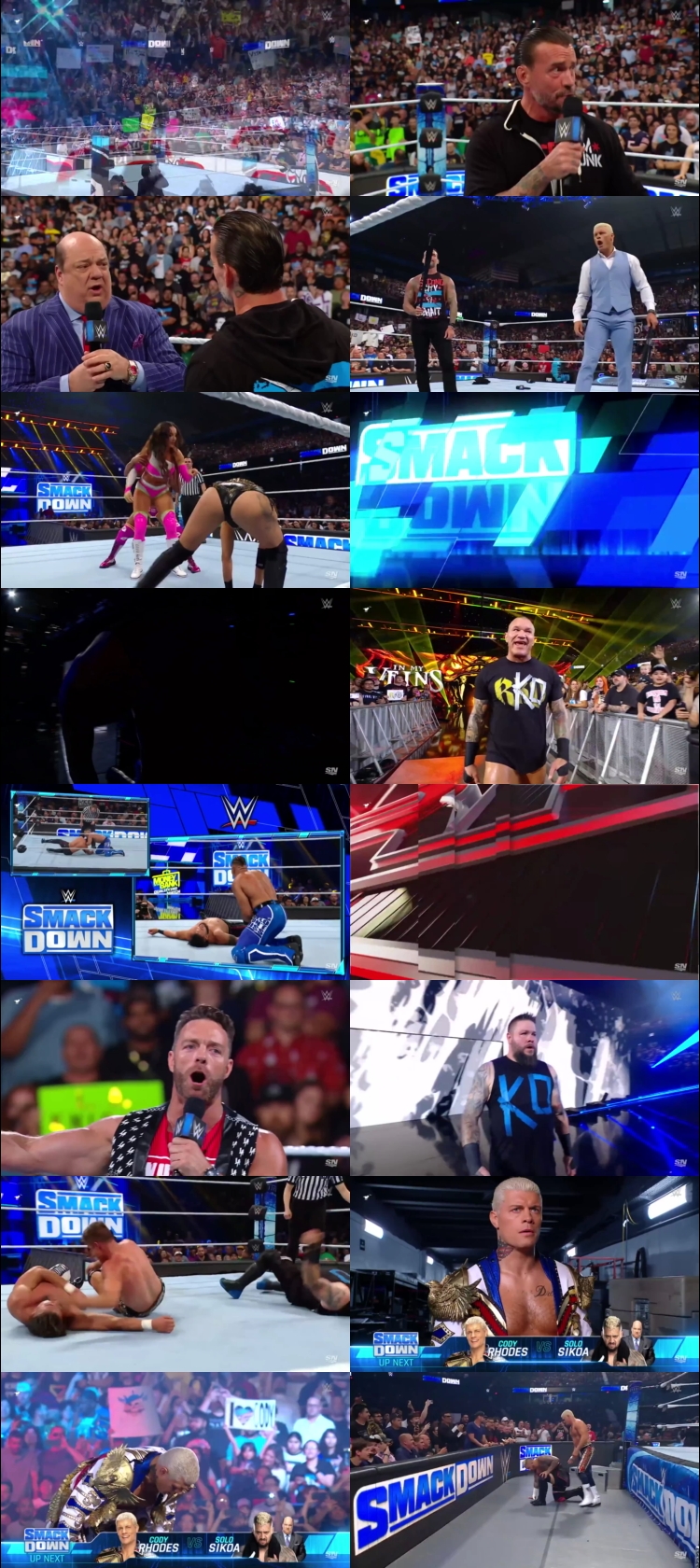 WWE Friday Night Smackdown 26th April 2024 720p 350MB WEBRip 480p