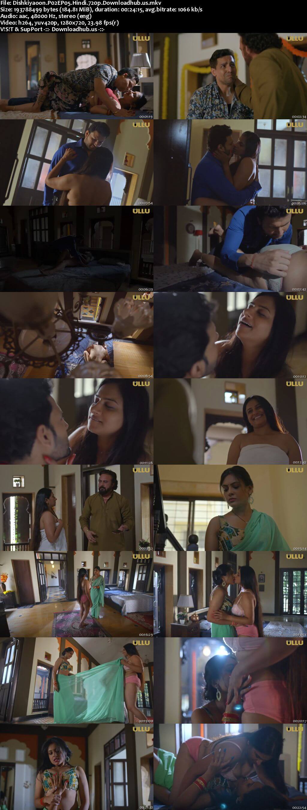 Dishkiyaoon 2024 Hindi Part 02 ULLU WEB Series 720p HDRip x264