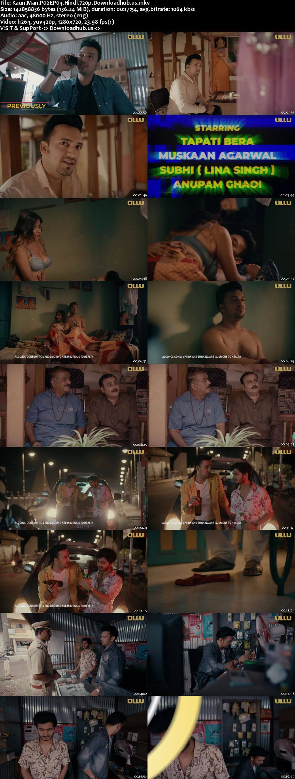 Kaun Man 2024 Hindi Part 02 ULLU WEB Series 720p HDRip x264