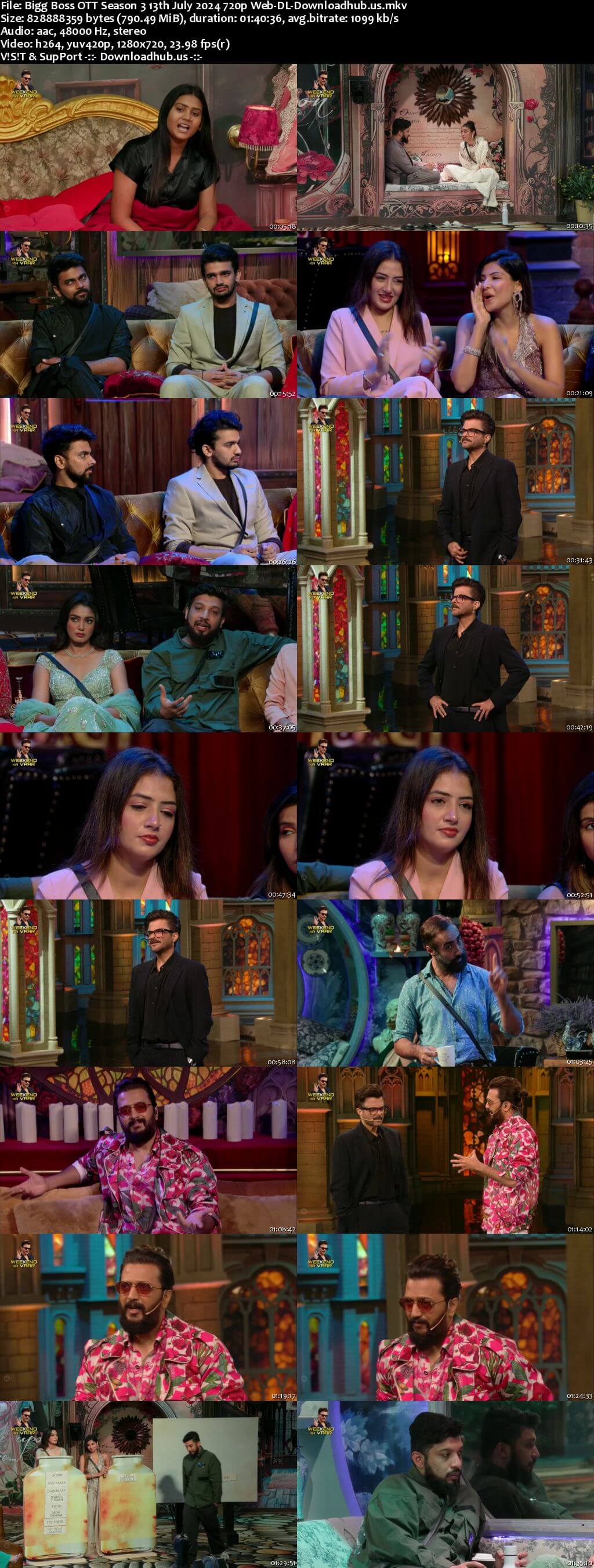 Bigg Boss OTT Season 3 13 July 2024 Episode 23 Web-DL 720p 480p