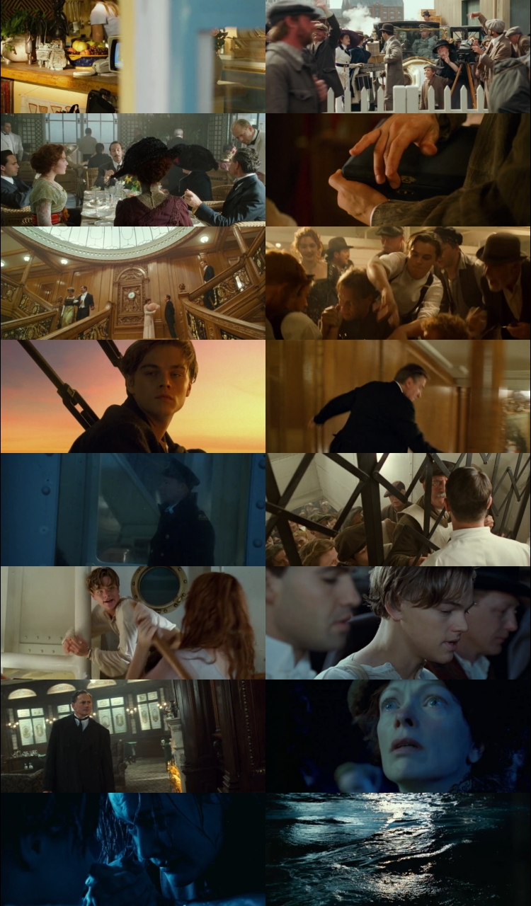 Titanic 1997 Hindi ORG Dual Audio Movie DD2.0 1080p 720p 480p BluRay ESubs x264 HEVC