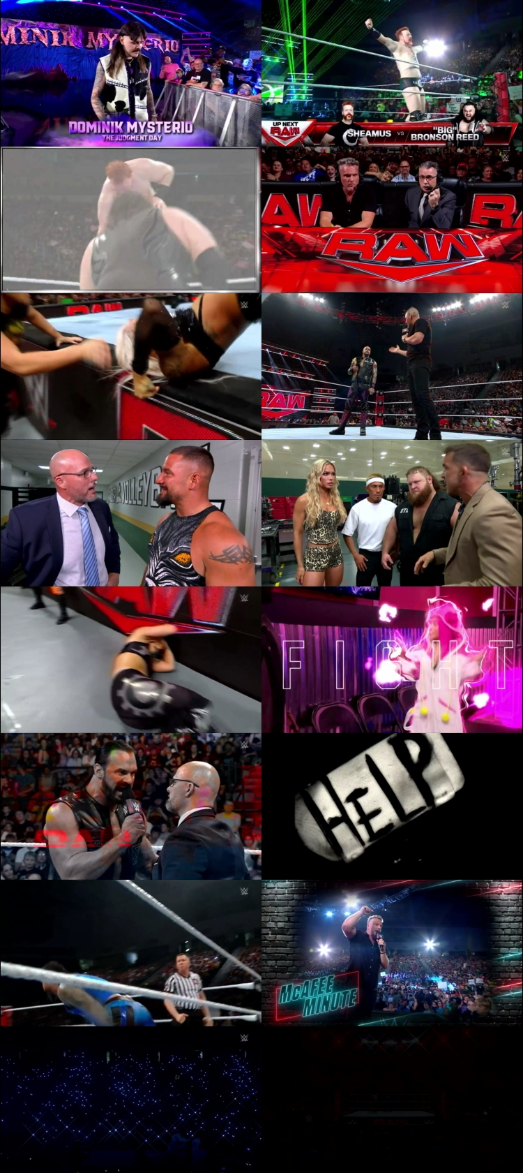 WWE Monday Night Raw 15th July 2024 720p 550MB WEBRip 480p