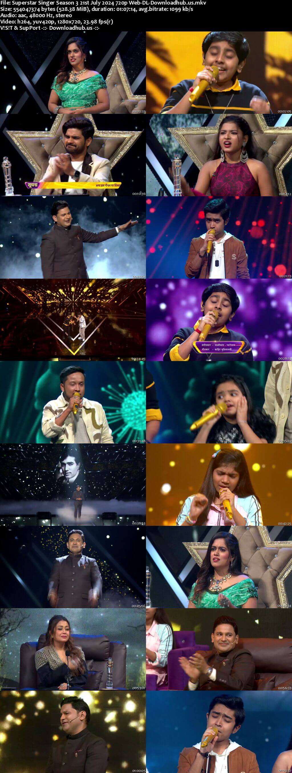 Superstar Singer Season 3 21 July 2024 Episode 38 Web-DL 720p 480p