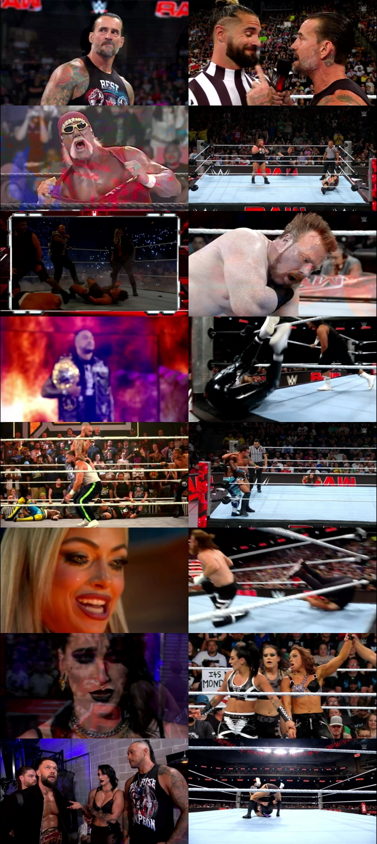 WWE Monday Night Raw 29th July 2024 720p 550MB WEBRip 480p