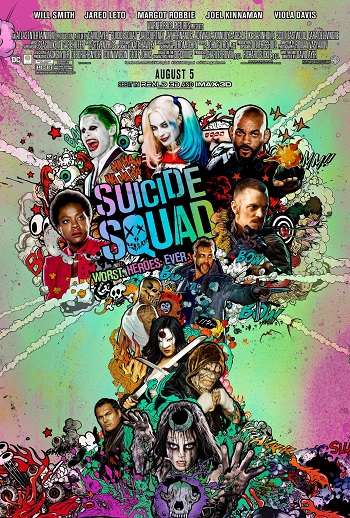 Suicide squad 2016 Hindi Dual Audio Movie DD2.0 1080p 720p 480p EXTENDED Web-DL ESubs x264 10bit HEVC