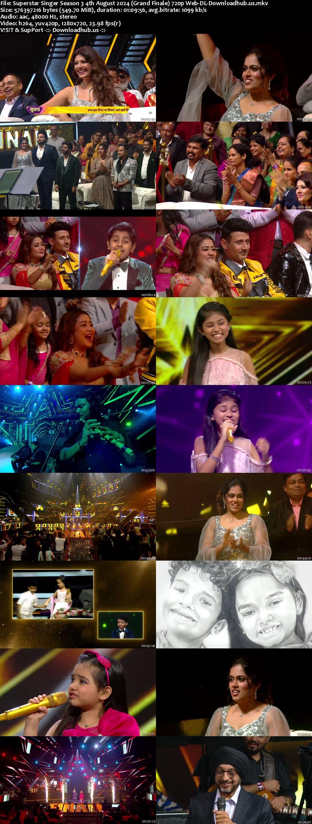 Superstar Singer Season 3 4 August 2024 Finale Episode Web-DL 720p 480p