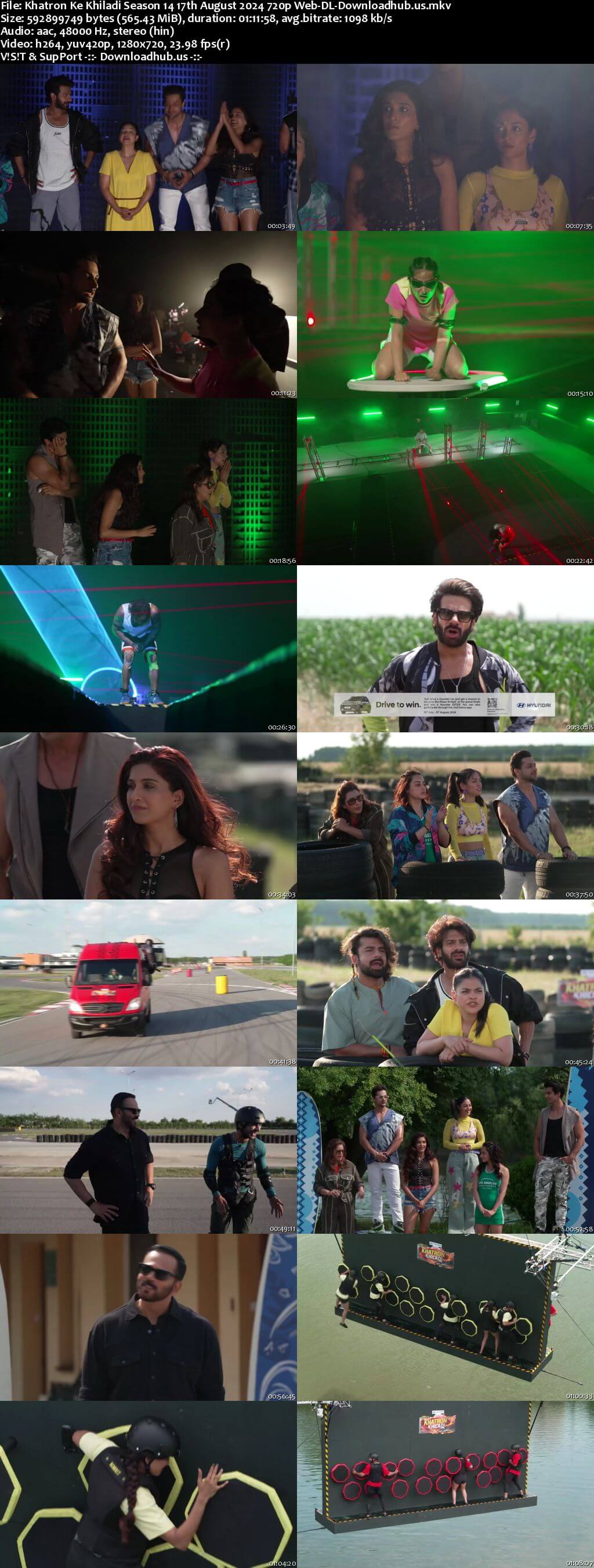 Khatron Ke Khiladi Season 14 17 August 2024 Episode 07 Web-DL 720p 480p