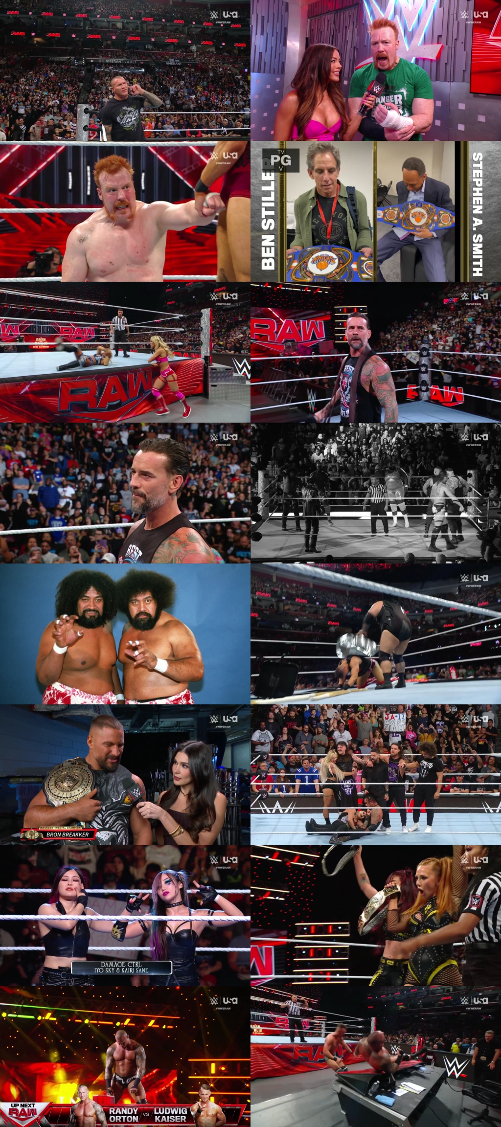 WWE Monday Night Raw 19th August 2024 720p 550MB WEBRip 480p