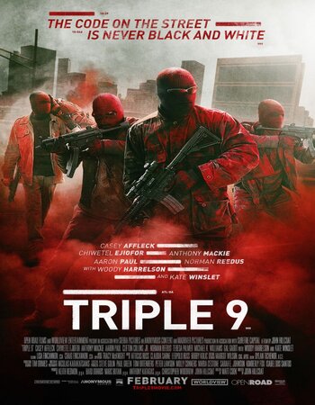 Triple 9 2016 Hindi Dual Audio BRRip Full Movie Download