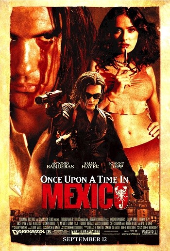 Once Upon a Time in Mexico 2003 Hindi ORG Dual Audio Movie DD2.0 1080p 720p 480p Web-DL ESubs x264