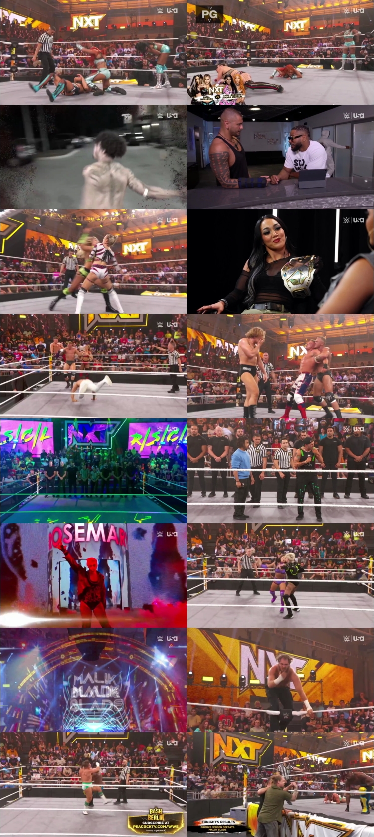 WWE NXT 27th August 2024 720p 400MB WEBRip 480p