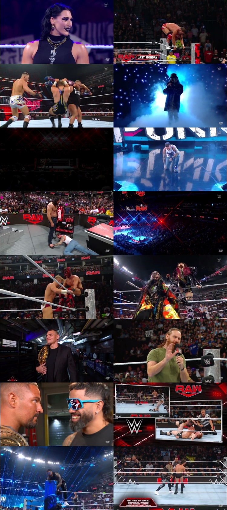 WWE Monday Night Raw 2nd September 2024 720p 550MB WEBRip 480p