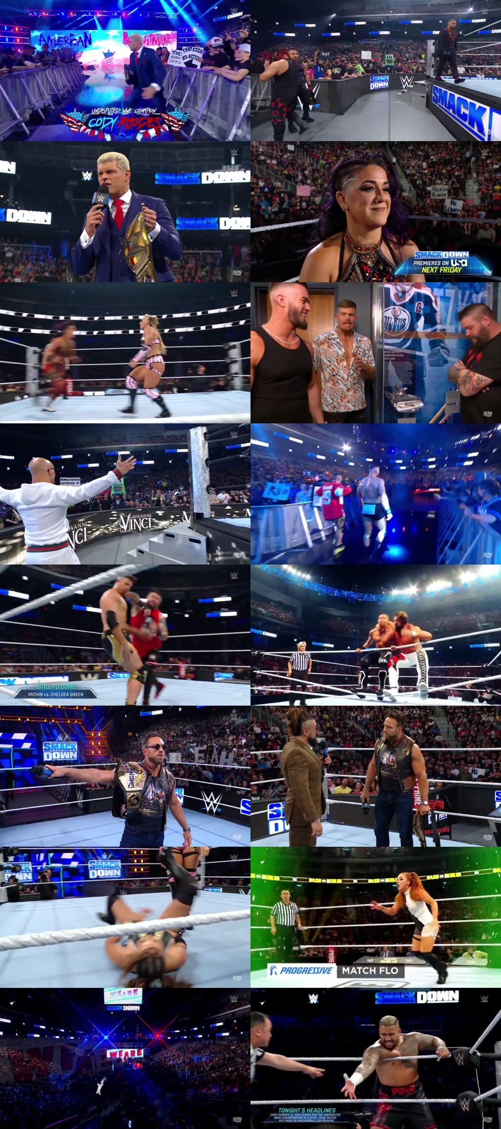 WWE Friday Night Smackdown 26th April 2024 720p 350MB WEBRip 480p