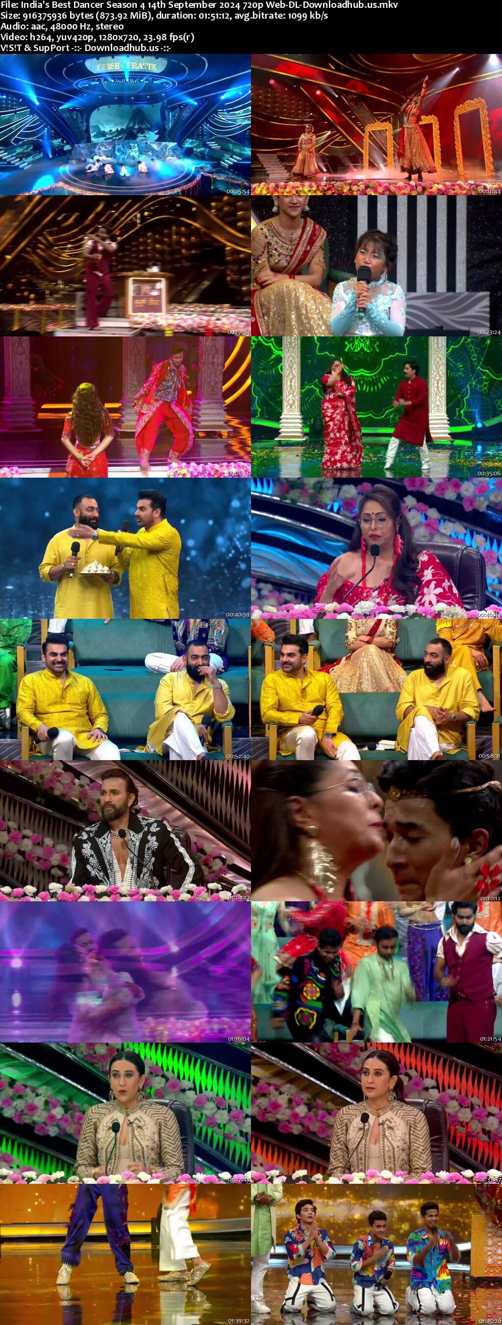 India's Best Dancer Season 4 14 September 2024 Episode 19 Web-DL 720p 480p