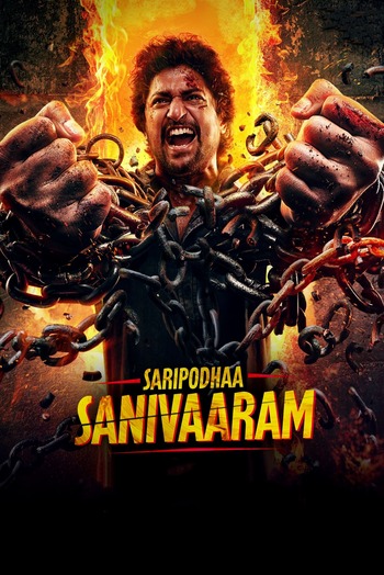 Saripodhaa Sanivaaram 2024 Hindi ORG Dual Audio Movie DD5.1 1080p 720p 480p UNCUT HDRip ESubs 10bit HEVC [Surya’s Saturday]