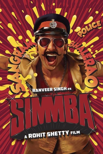 Simmba 2018 Hindi Movie DD5.1 1080p 720p 480p BluRay ESubs x264 HEVC