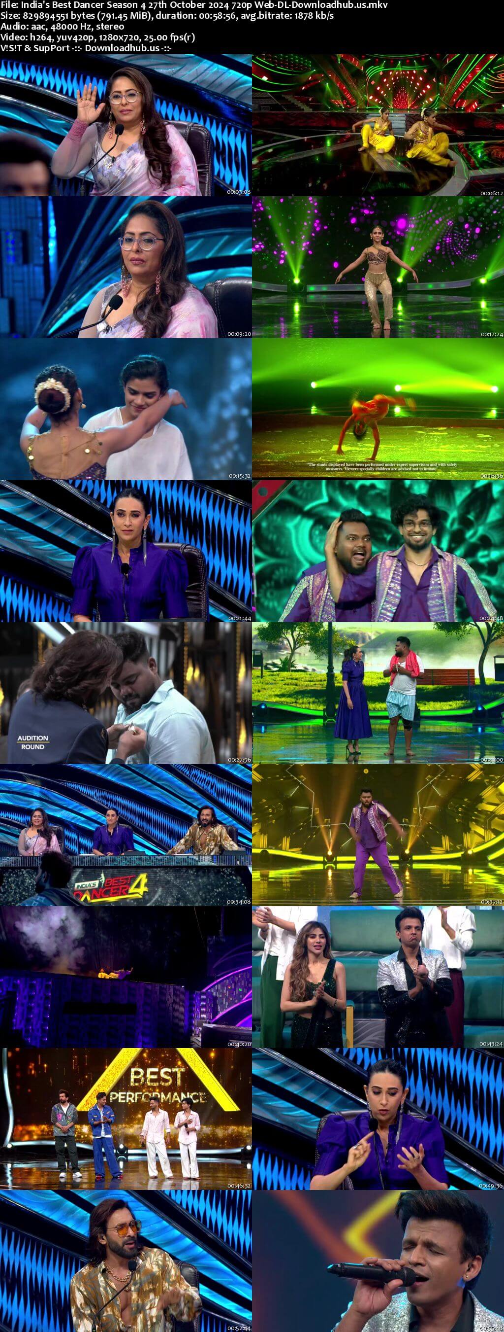 India's Best Dancer Season 4 27 October 2024 Episode 32 Web-DL 720p 480p