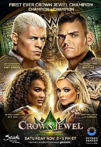 WWE Crown Jewel PPV 2nd November 2024 1080p 720p 550MB WEBRip 480p