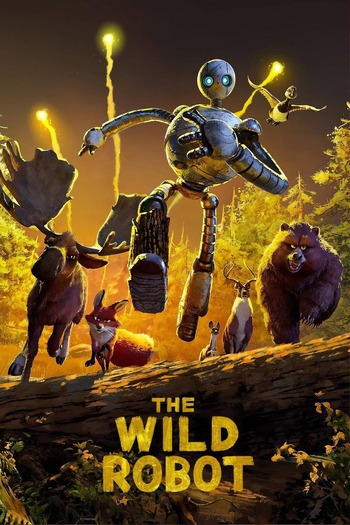 The Wild Robot 2024 Hindi ORG Dual Audio Movie DD5.1 4k 1080p 720p 480p Web-DL ESubs x264 HEVC