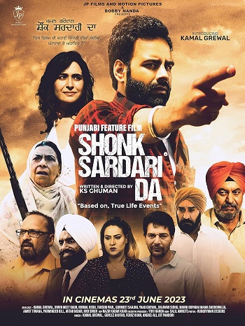 Shonk Sardari Da 2023 Punjabi DD5.1 Movie 1080p 720p 480p HDRip ESubs HEVC