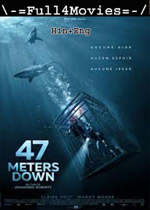 47 Meters Down (2017) 1080p | 720p | 480p BluRay [Hindi + English (DD2.0)]