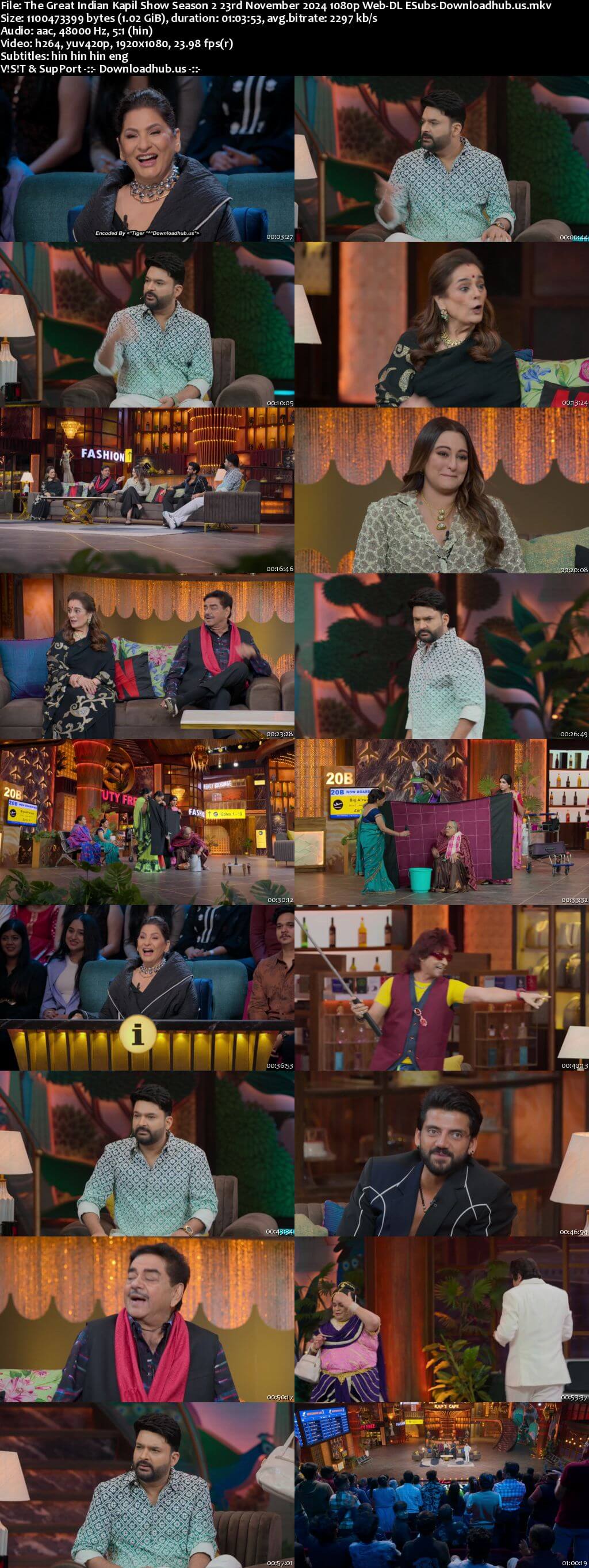 The Great Indian Kapil Show Season 2 23 November 2024 Episode 10 Web-DL 720p 480p