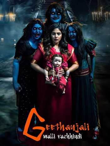 Geethanjali Malli Vachindi 2024 Hindi Movie DD5.1 4k 1080p 720p 480p HDRip ESubs x264 HEVC