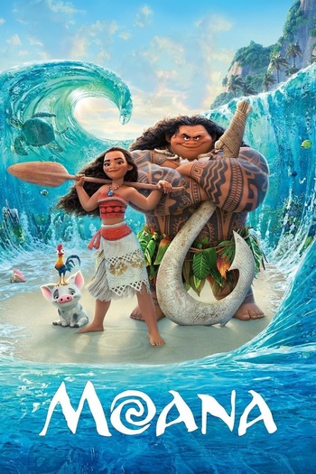 Moana 2016 Hindi ORG Dual Audio Movie DD5.1 1080p 720p 480p BluRay ESubs x264 HEVC