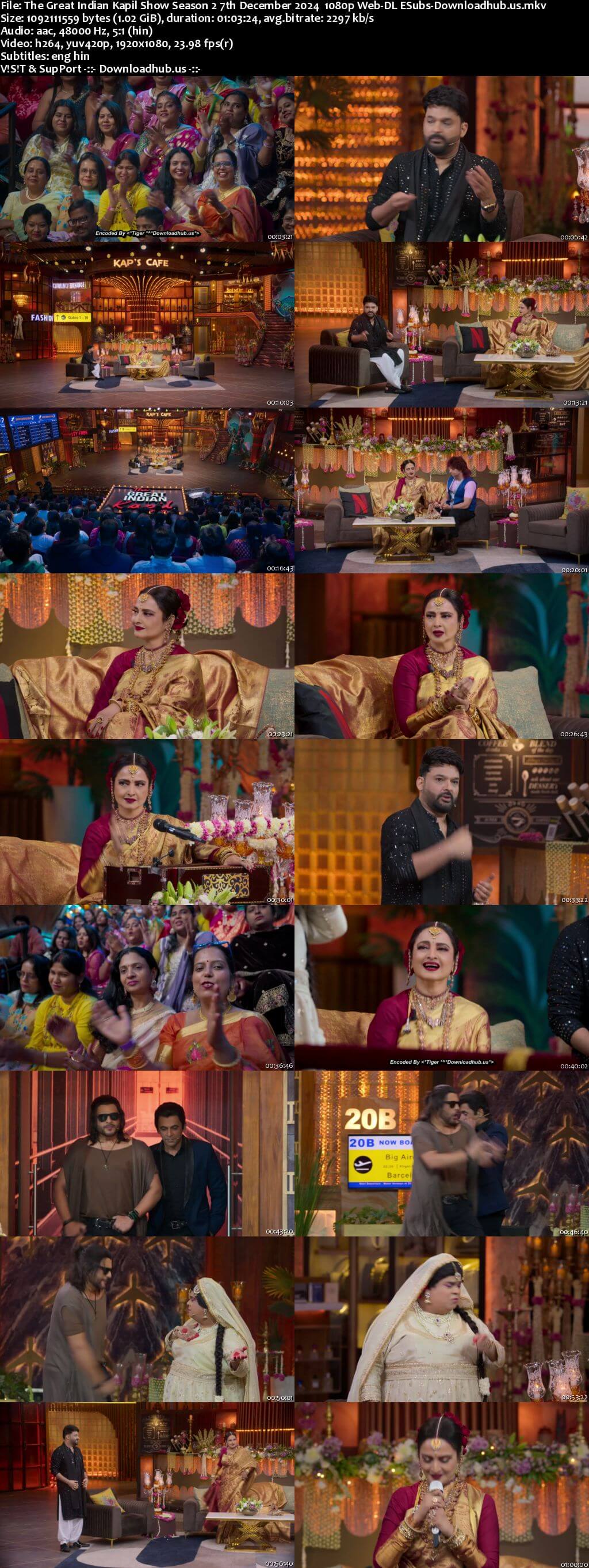 The Great Indian Kapil Show Season 2 7 December 2024 Episode 12 Web-DL 720p 480p