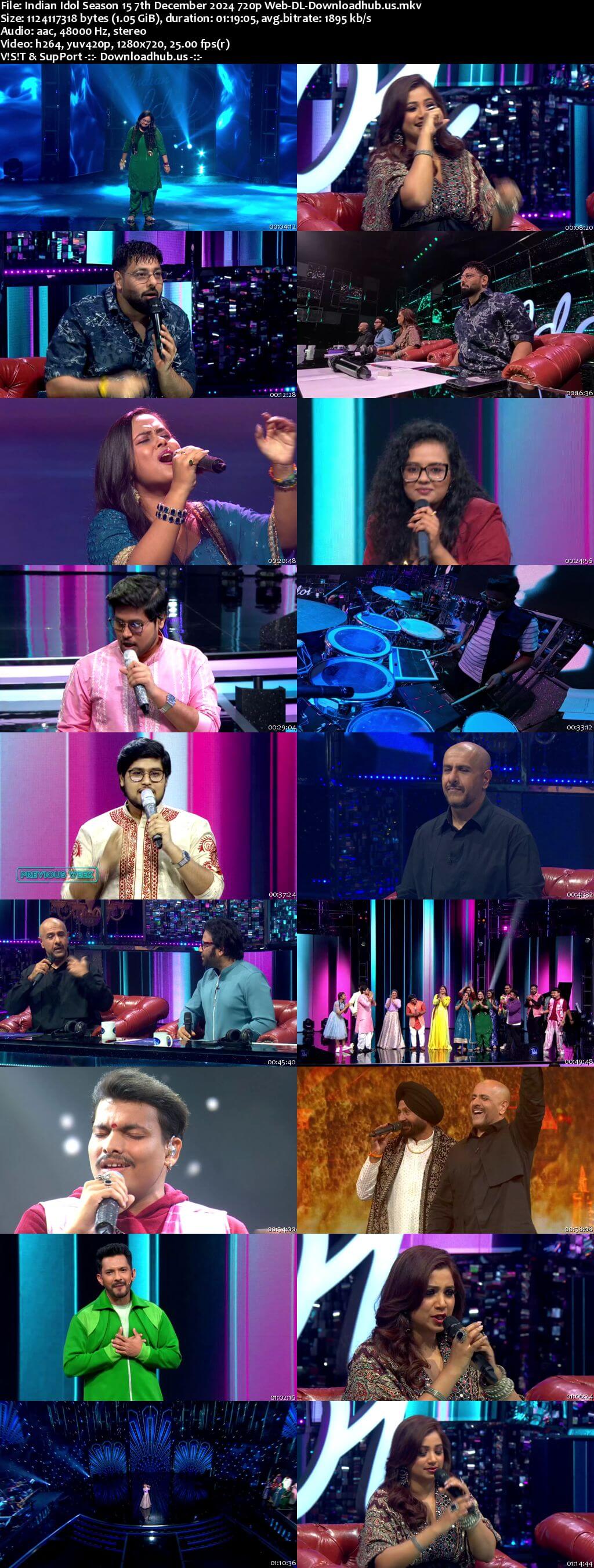 Indian Idol Season 15 7 December 2024 Episode 13 Web-DL 720p 480p