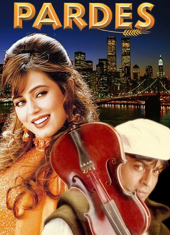 Pardes 1997 Hindi Movie DD2.0 1080p 720p 480p HDRip ESubs x264 HEVC