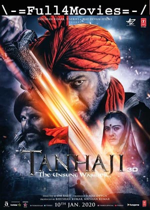 Tanhaji The Unsung Warrior (2020) 1080p | 720p | 480p WEB-HDRip [Hindi (DD2.0)]