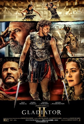 Gladiator II 2024 Hindi ORG Dual Audio Movie DD5.1 4k 1080p 720p 480p Web-DL ESubs x264 HEVC