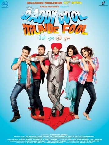 Daddy Cool Munde Fool 2013 Punjabi Movie DD2.0 1080p 720p 480p HDRip ESubs HEVC