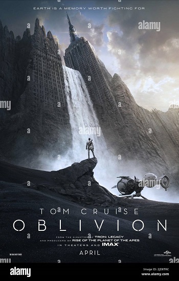 Oblivion 2013 Hindi ORG Dual Audio Movie DD2.0 720p 480p BluRay ESubs x264