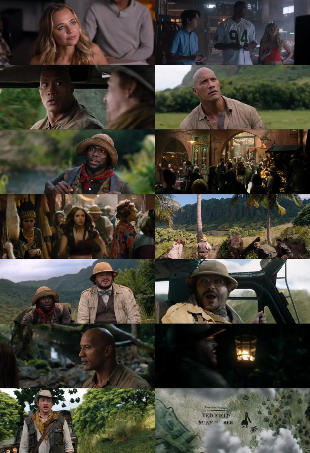 Jumanji: Welcome to the Jungle (2017) 1080p | 720p | 480p BluRay [Hindi (हिन्दी) + English] DD5.1 ESub