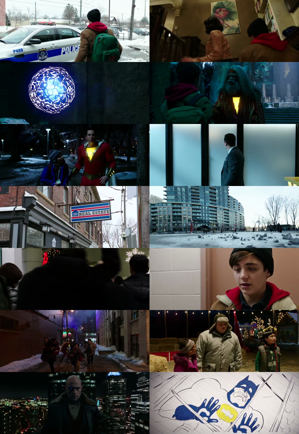 Shazam! (2019) 1080p | 720p | 480p BluRay [Hindi (हिन्दी) + English] DD5.1 ESub