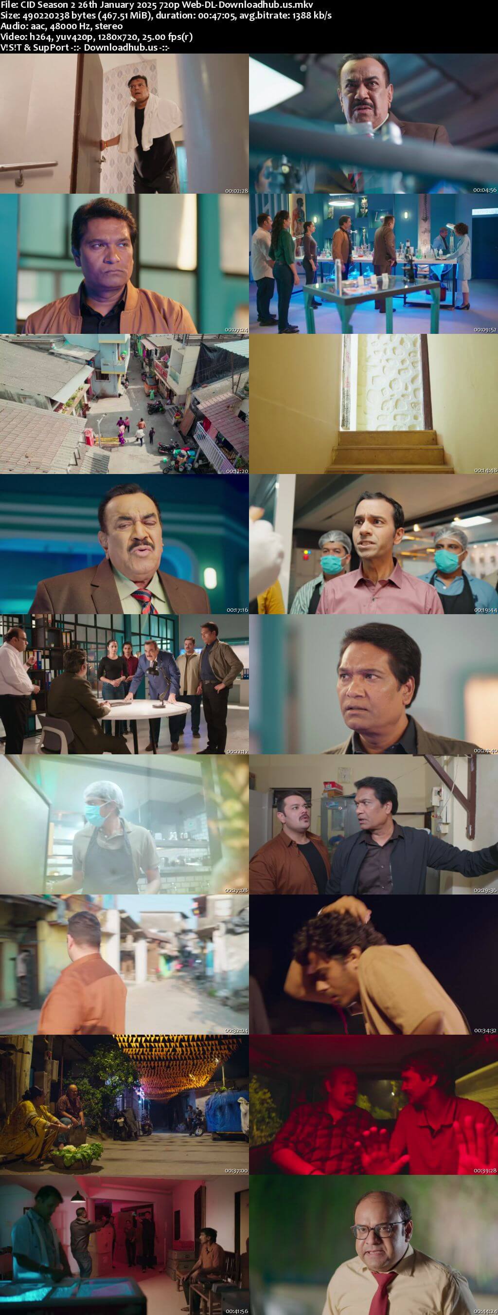 CID Season 2 26 January 2025 Episode 12 Web-DL 720p 480p