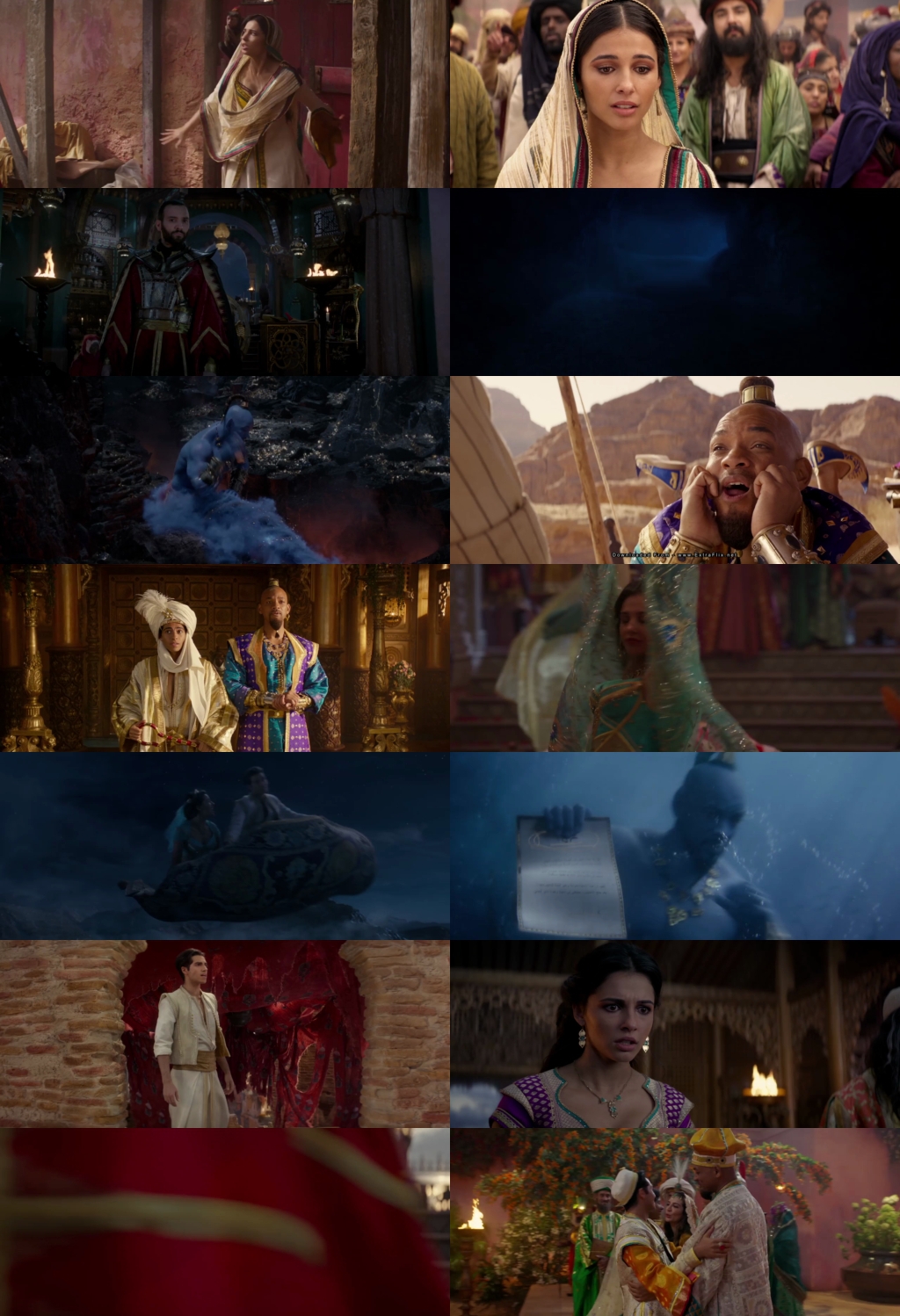 Aladdin (2019) 1080p | 720p | 480p BluRay [Hindi (हिन्दी) + English] DD5.1 ESub