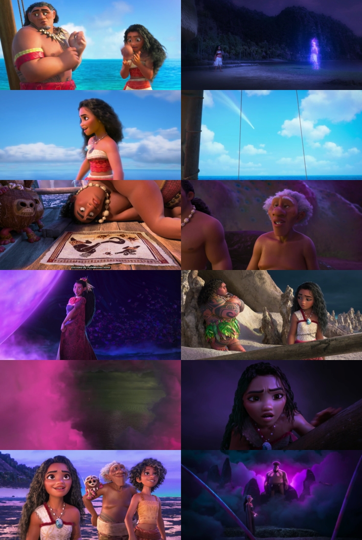 Moana 2 (2024) 1080p | 720p | 480p HDRip [English (DD5.1)]