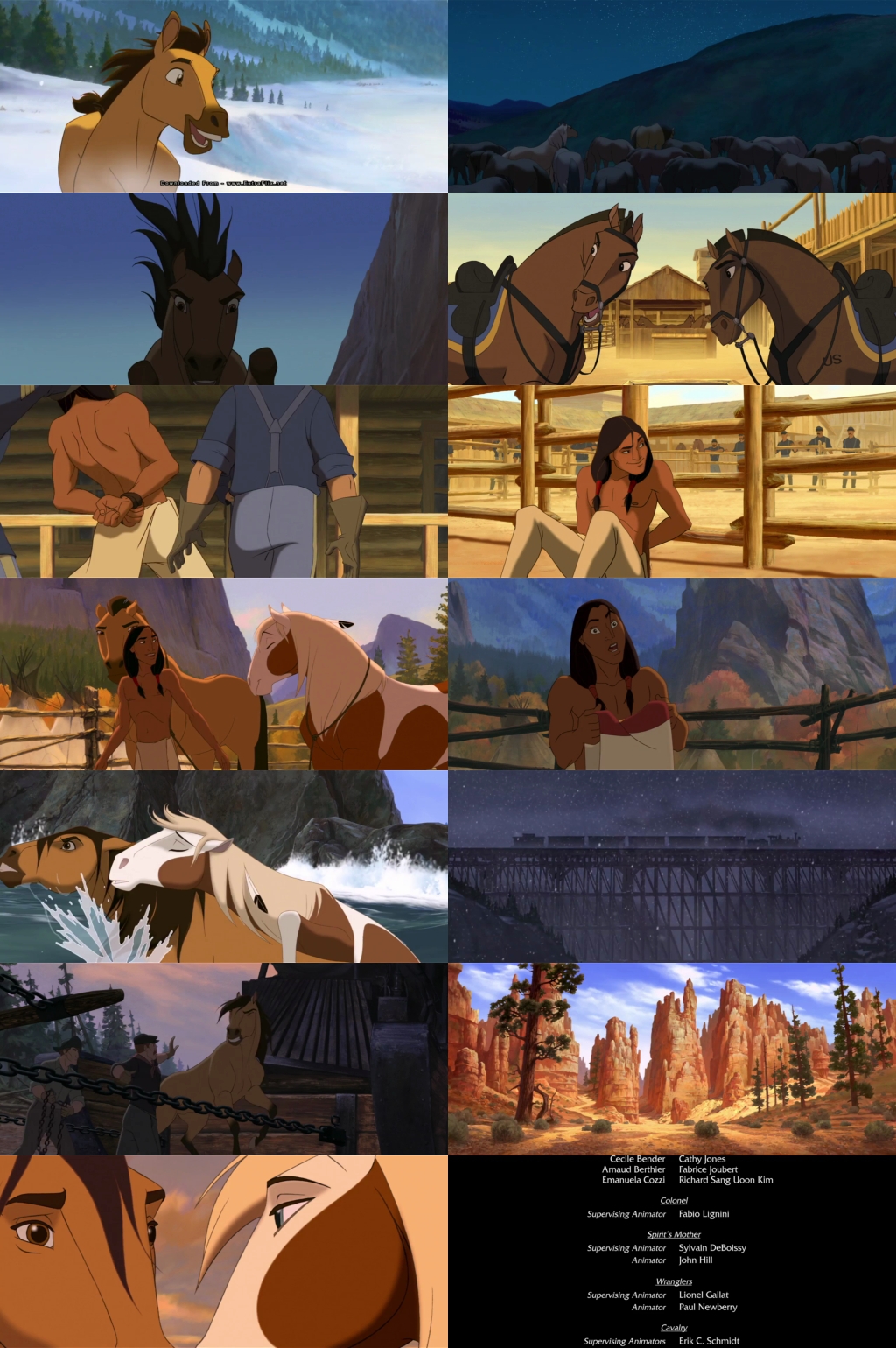 Spirit: Stallion of the Cimarron (2002) 1080p | 720p | 480p BluRay [Hindi (हिन्दी) + English] DD5.1 ESub