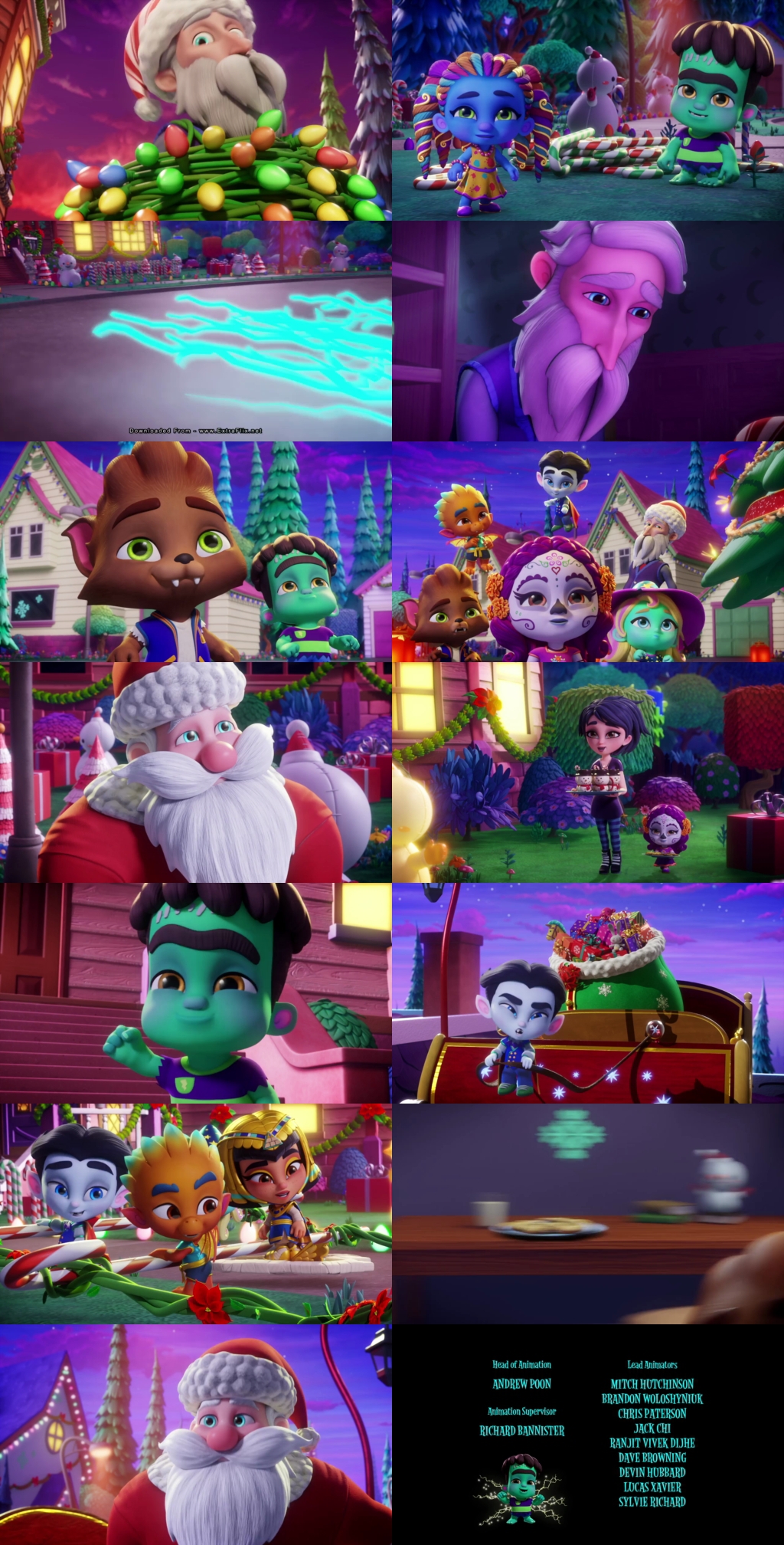 Super Monsters Save Christmas (2019) 1080p | 720p | 480p WebRip [Hindi (हिन्दी) + English] DD5.1 ESub