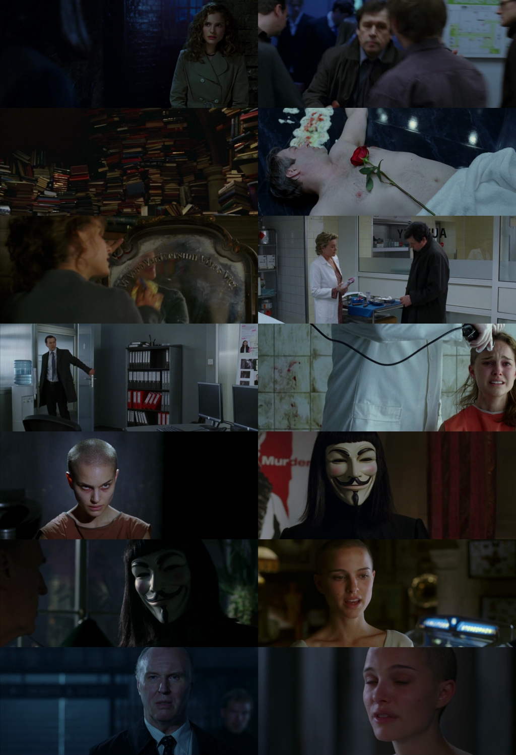 V for Vendetta (2005) 1080p | 720p | 480p BluRay [Hindi (हिन्दी) + English] DD5.1 ESub