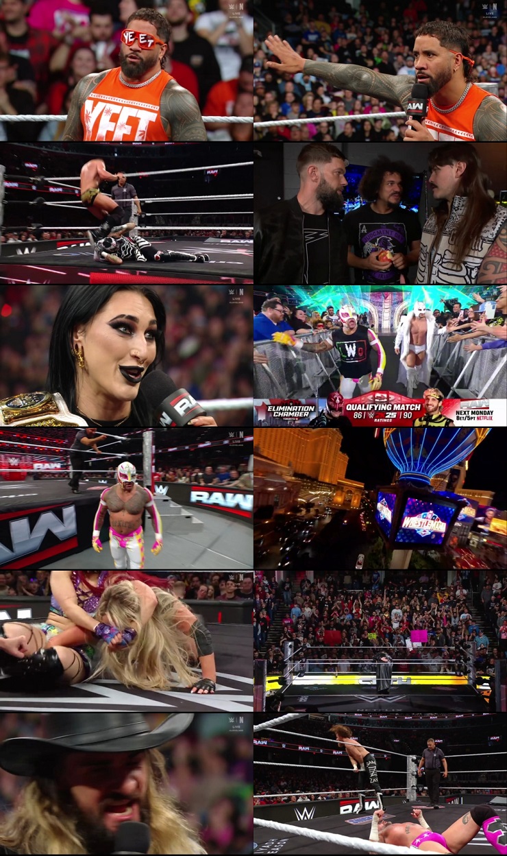 WWE RAW (2025) WEB-HDRip (3rd February 2025) [English]