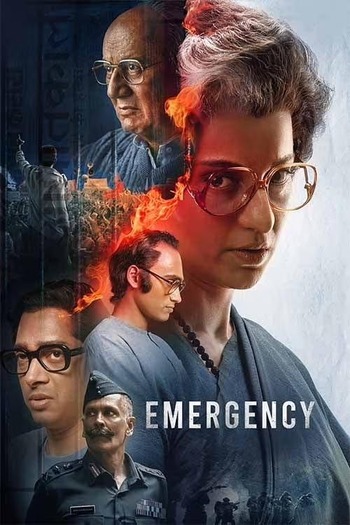 Emergency 2025 Hindi Movie DD5.1 1080p 720p 480p HDRip ESubs x264 HEVC [Netflix]